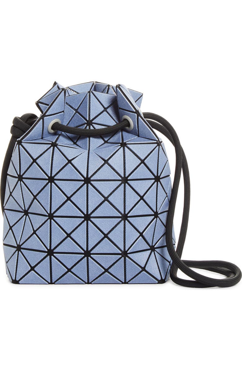 Bao Bao Issey Miyake Wring Denim Drawstring Bucket Bag, Alternate, color, Blue