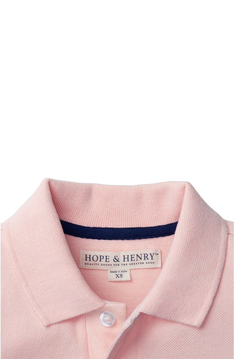 Hope & Henry Boys' Lightweight Pique Polo, Kids, Alternate, color,