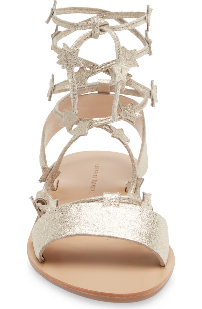 Loeffler Randall Starla Ankle Wrap Sandal, Alternate, color,