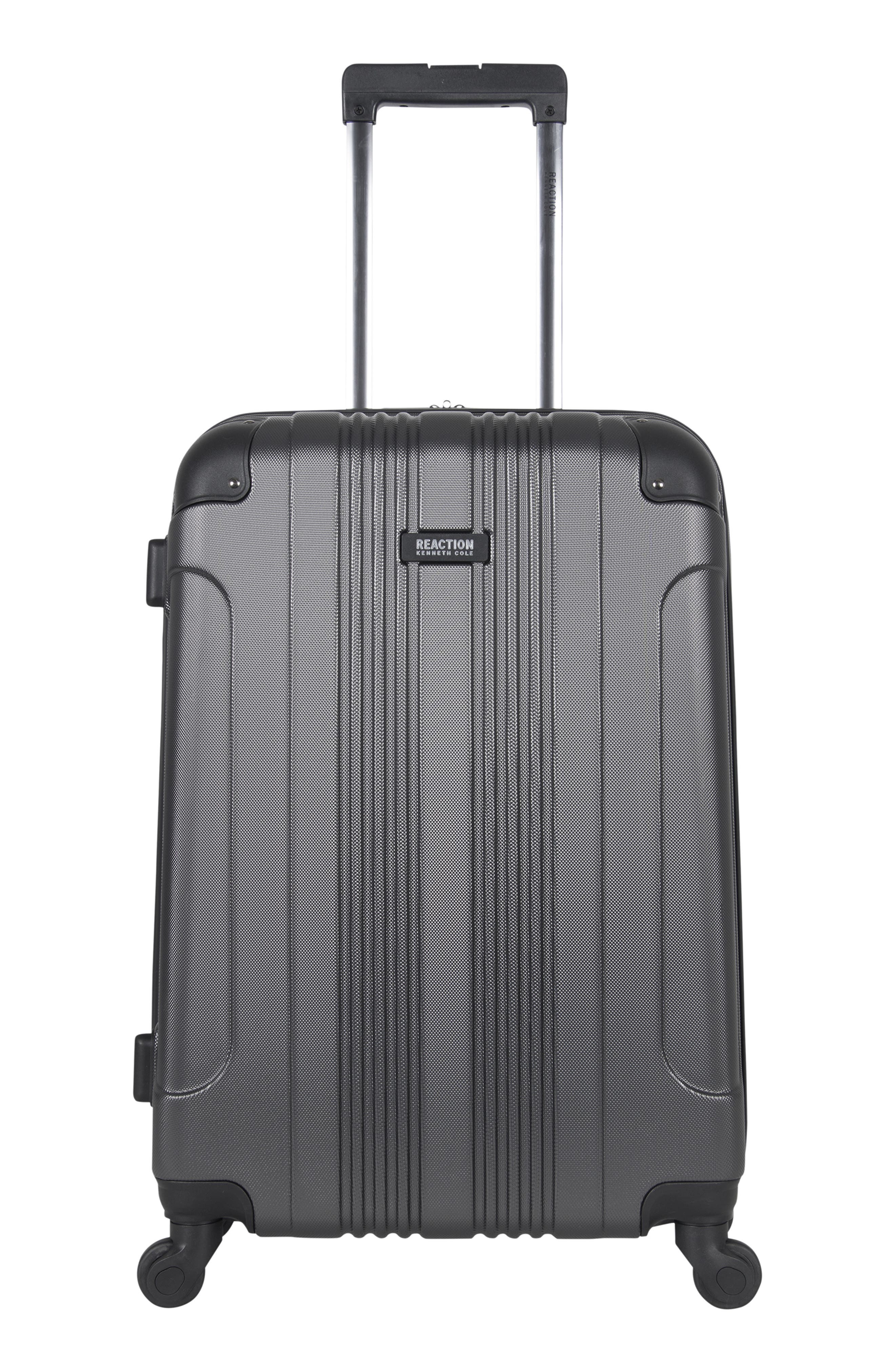 Kenneth Cole Reaction Out of Bounds 24-Inch Hardside Spinner Luggage, Main, color, Charcoal