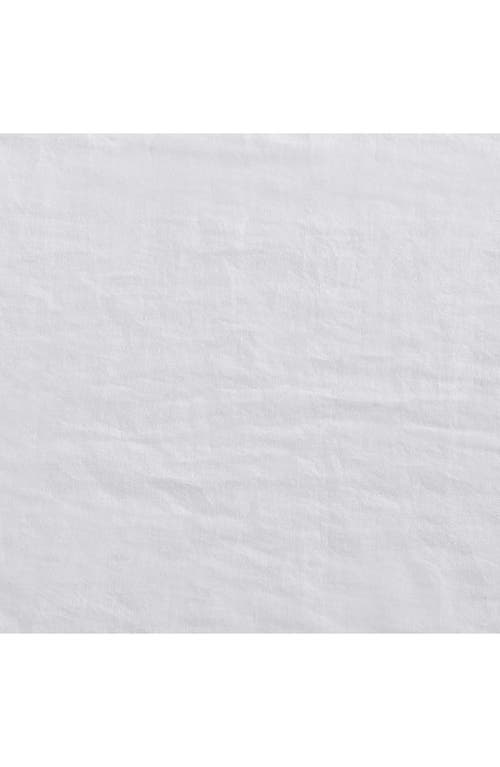 Calvin Klein 200 Thread Count Cotton Percale Twin Sheet Set In White