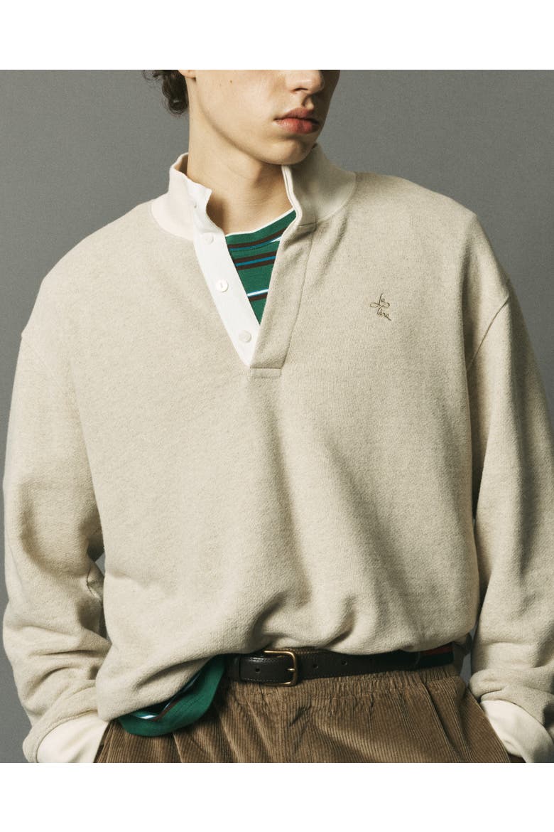 Sommerset Pullover, Alternate, color, Beige Melange