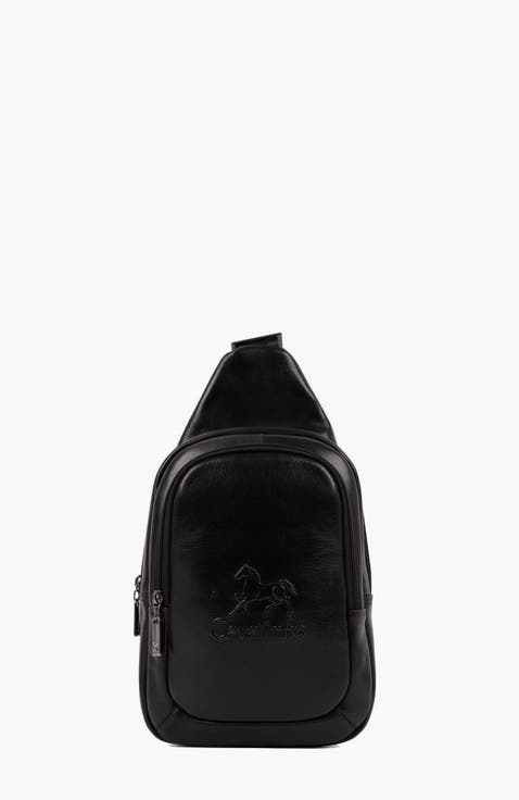 Gentleman Leather Sling Bag 416
