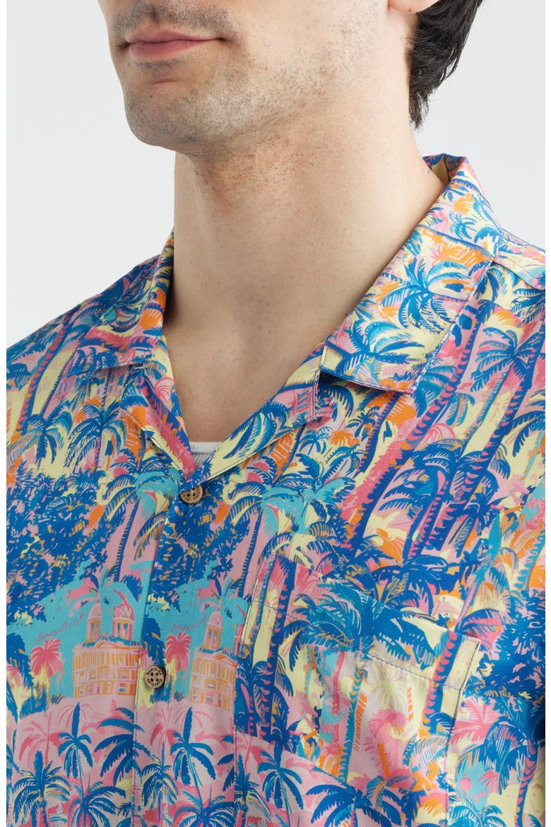 Havana Print Camp Shirt, Alternate, color, MULTI