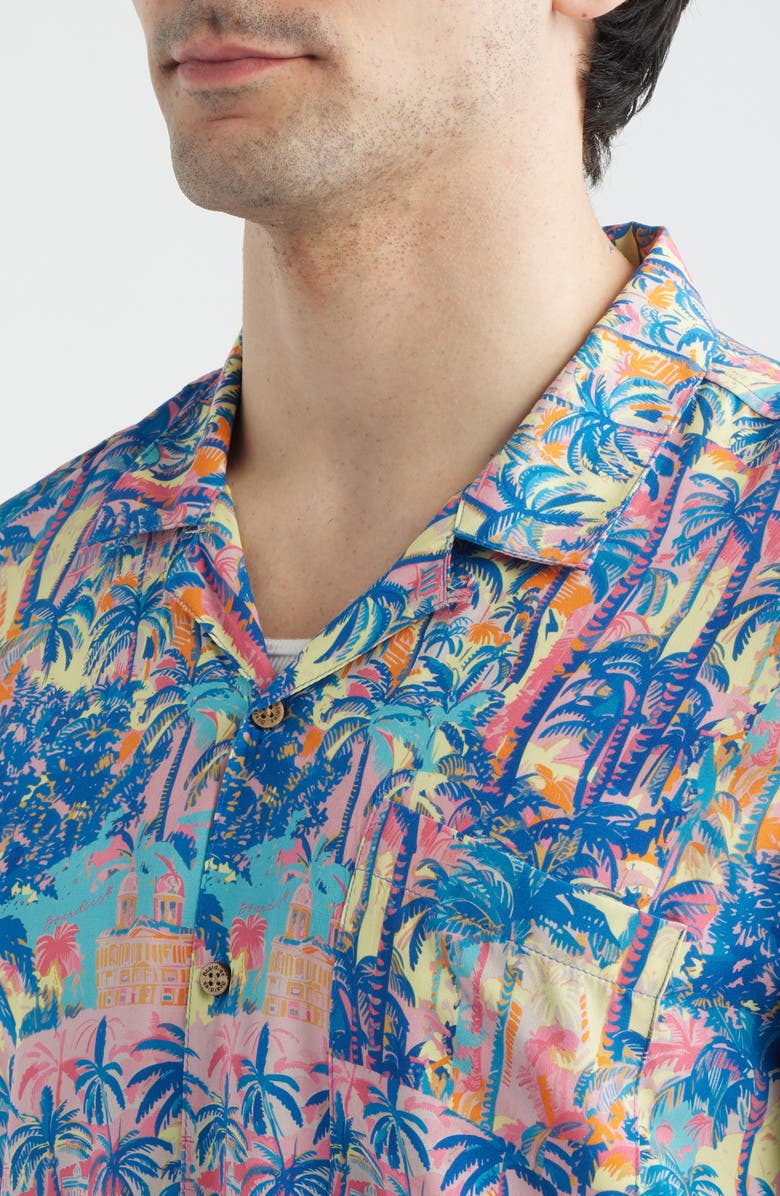 Boardies Havana Print Camp Shirt, Alternate, color, Multi