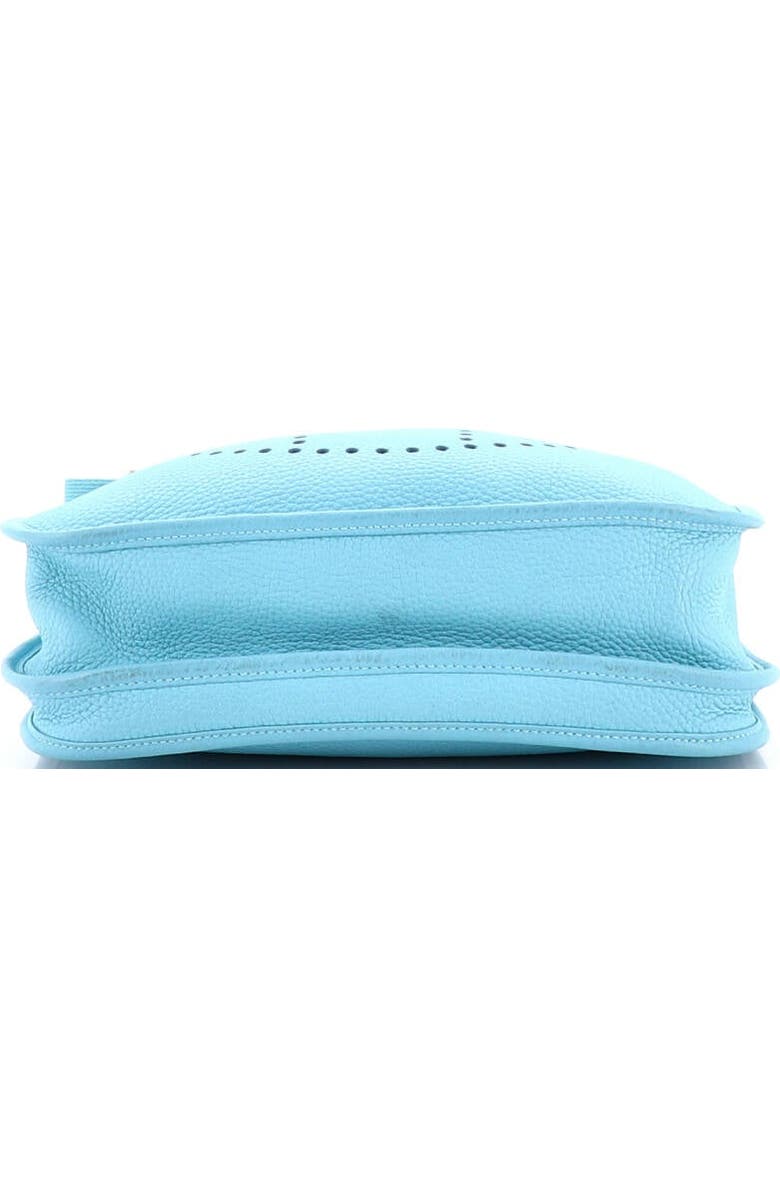 Pre-Owned Hermes Evelyne Bag Gen III Clemence PM, Alternate, color, Bleu Atoll
