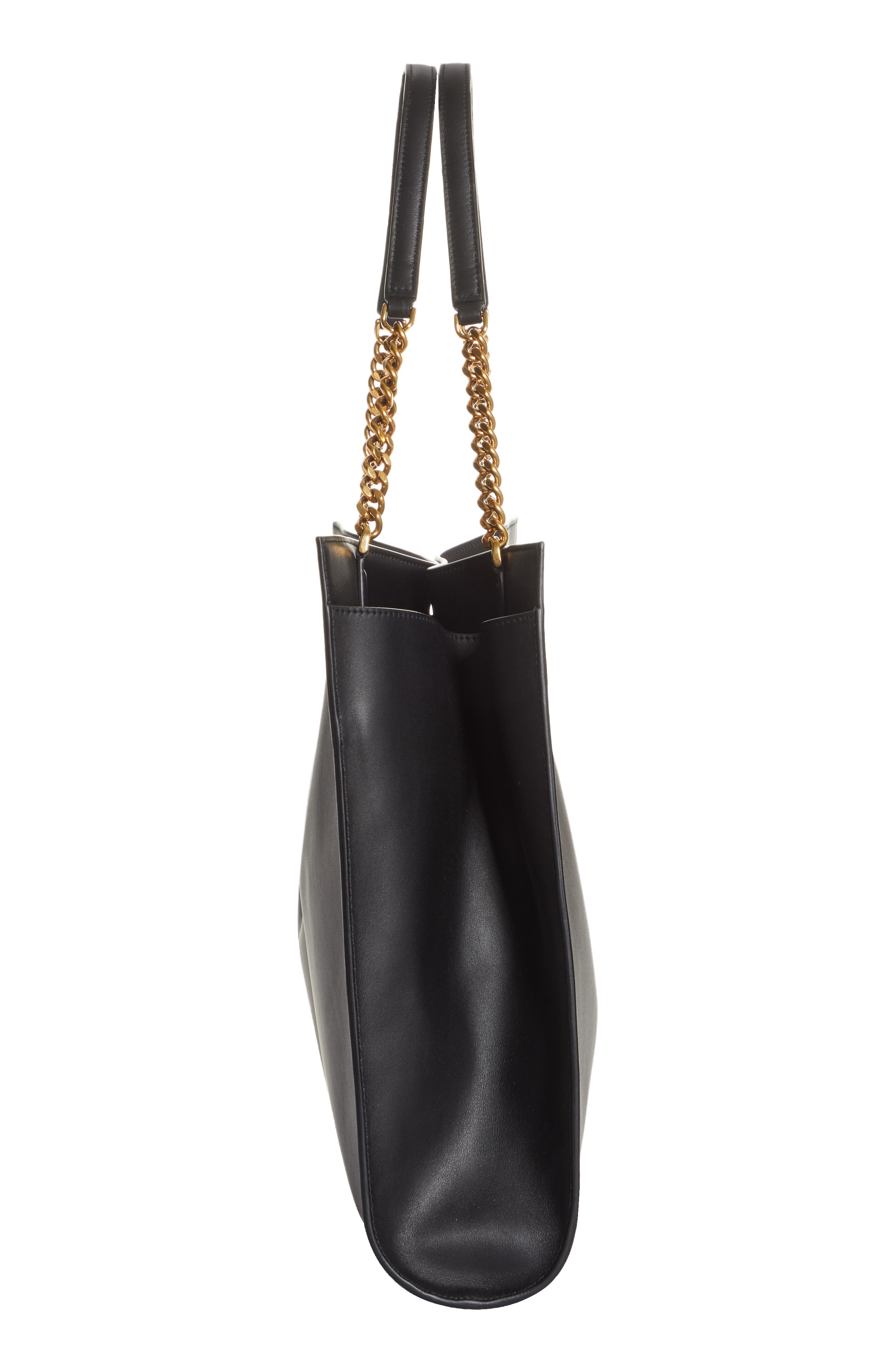 FERRAGAMO Salvatore Ferragamo Trifolio Gancio Leather Tote, Alternate, color, 