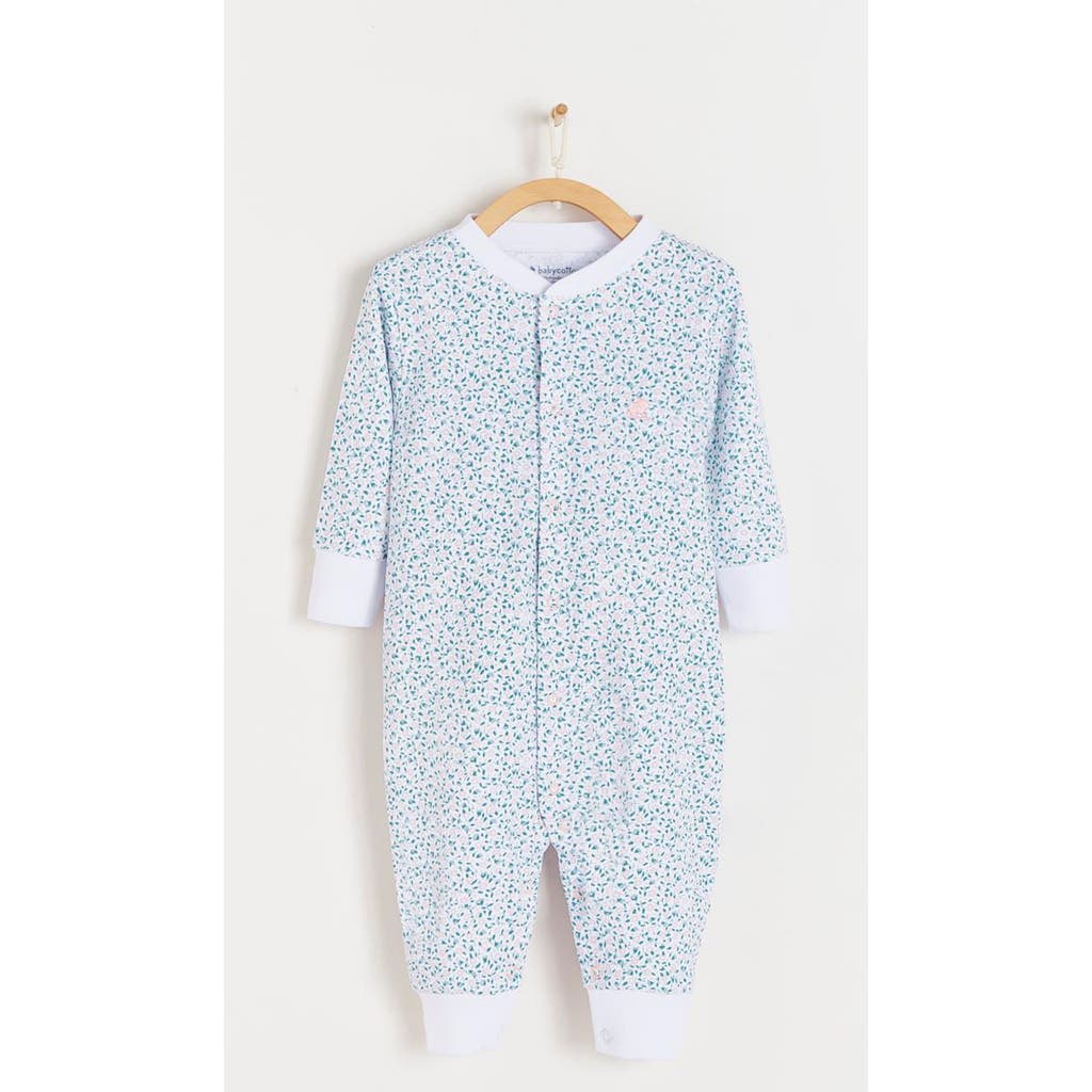 Babycottons Emma One-piece Pajamas In Multicolor
