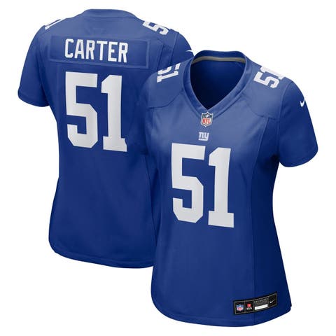 Women's Nike Abdul Carter Royal New York Giants First Round Pick Game Jersey