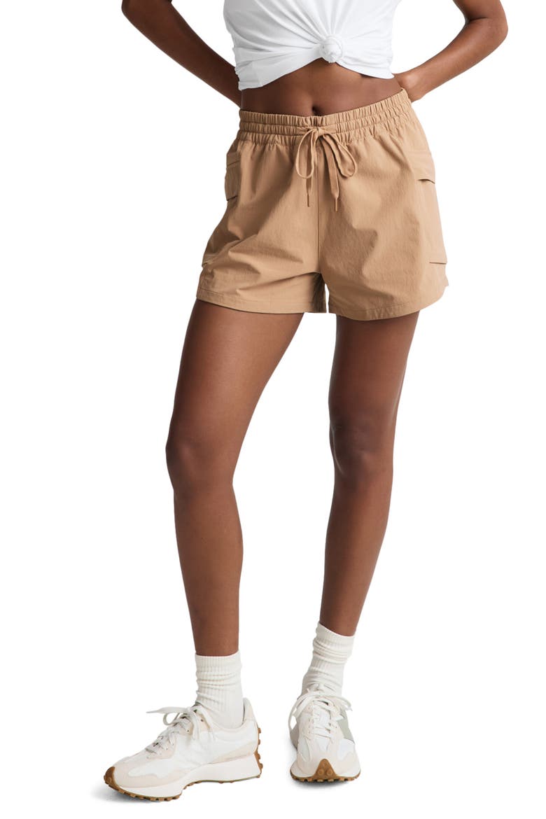 Peak 3-Inch Cargo Shorts, Main, color, CAMEL