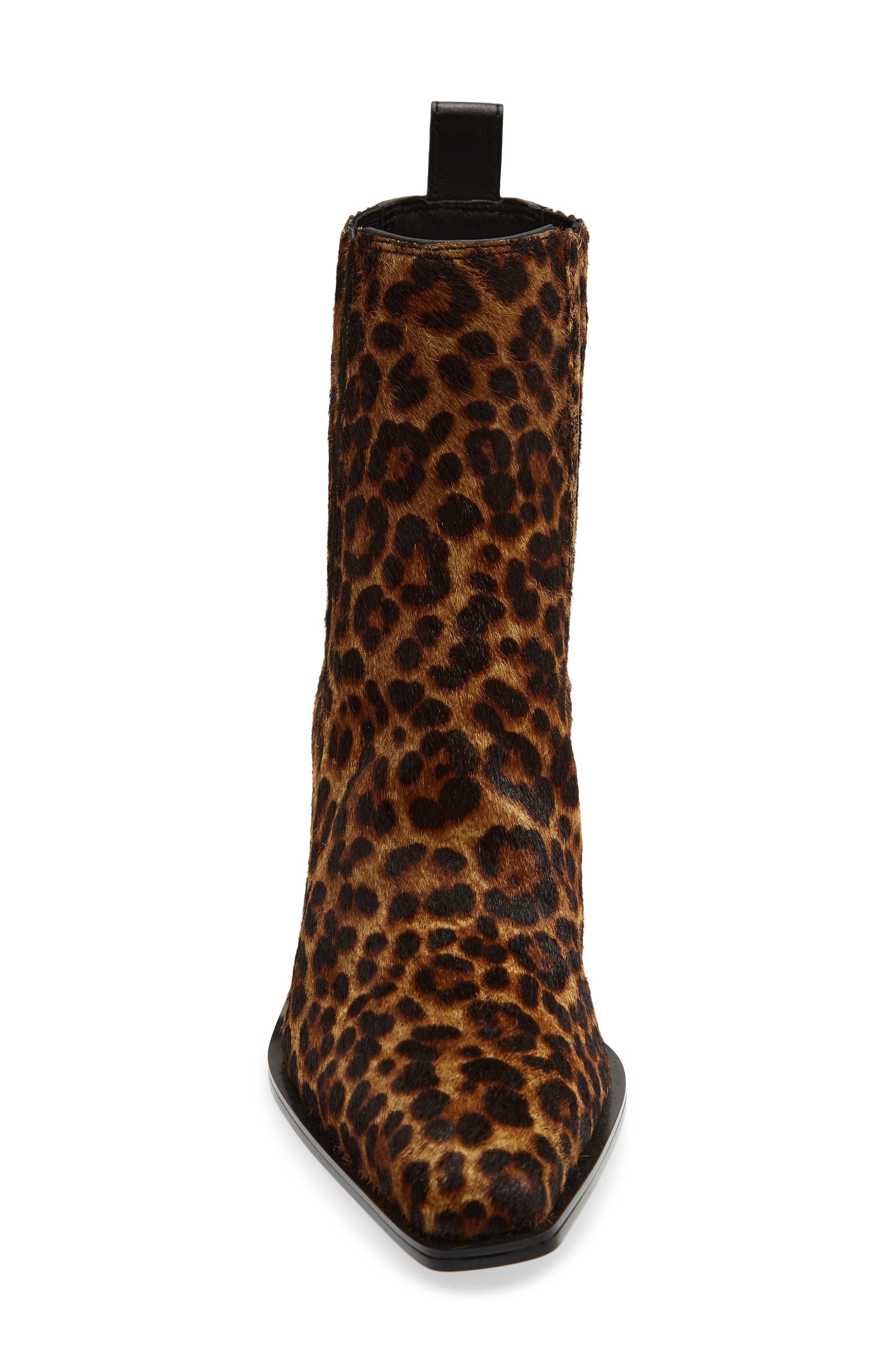 Newbury Genuine Calf Hair Chelsea Boot, Alternate, color, LEOPARD CALF HAIR