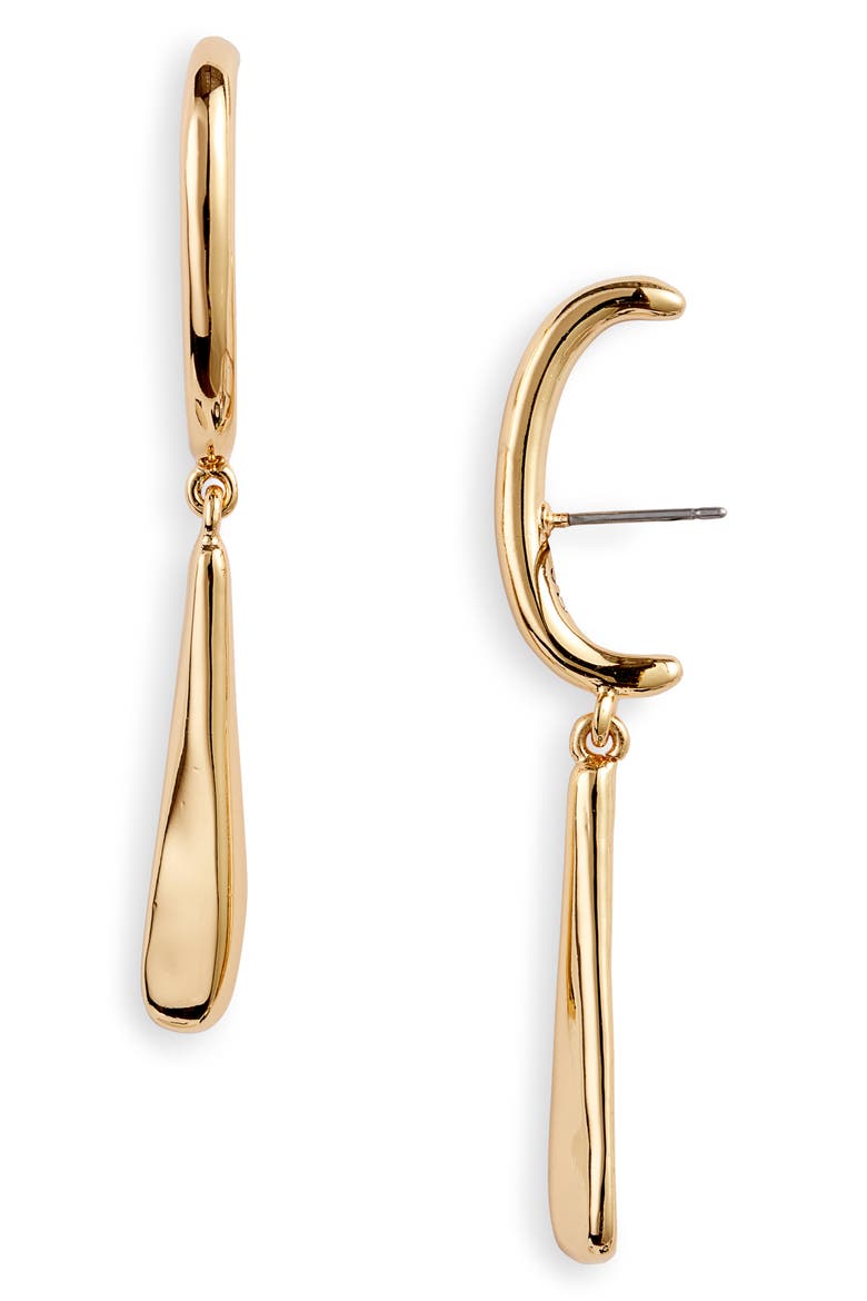 Indus Drop Ear Cuff Earrings, Main, color, GOLD