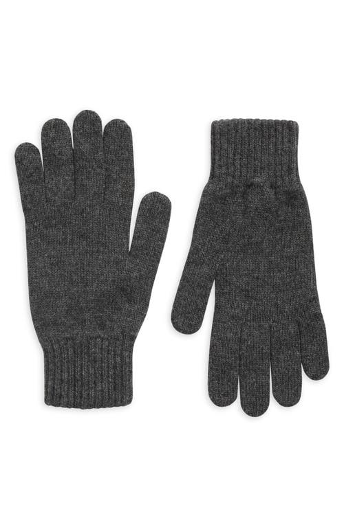 Johnstons Of Elgin Cashmere Gloves In Gray