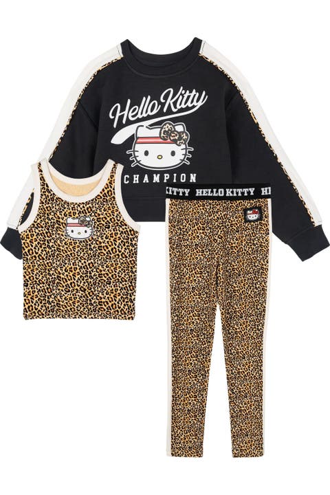 3-Piece Sweatshirt and Leggings Set