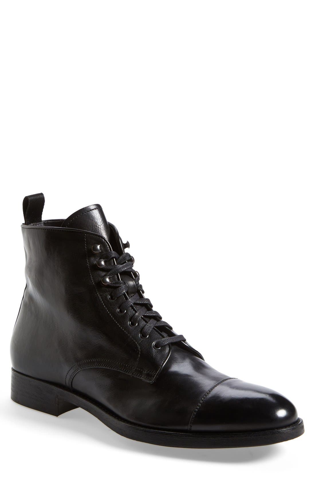TO BOOT NEW YORK 'Stallworth' Cap Toe Boot, Main, color, 