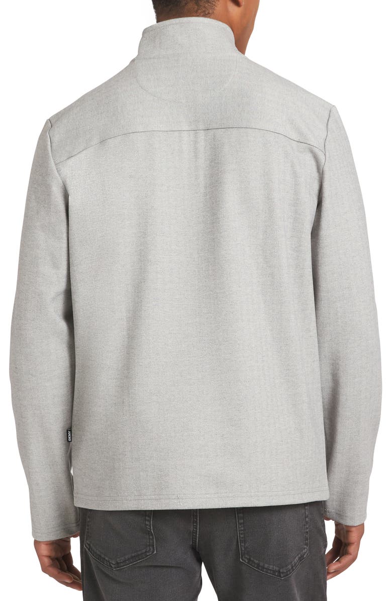 DKNY SPORTSWEAR Macon Quarter Zip Pullover, Alternate, color, Heather Gray