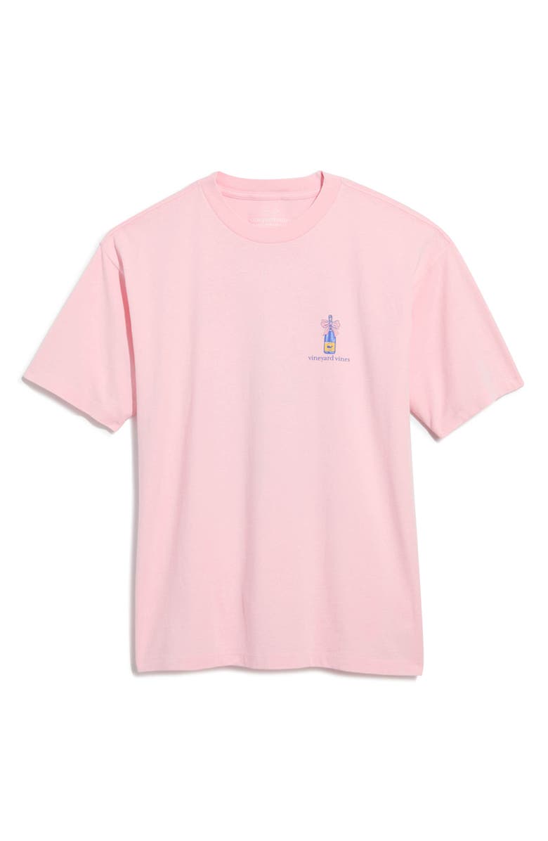 vineyard vines Cotton Graphic T-Shirt, Alternate, color, Flamingo