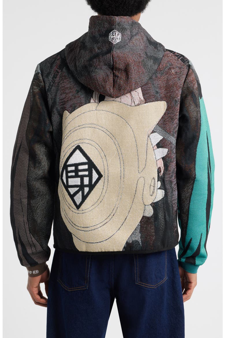 Sasori Hoodie, Alternate, color, GREEN