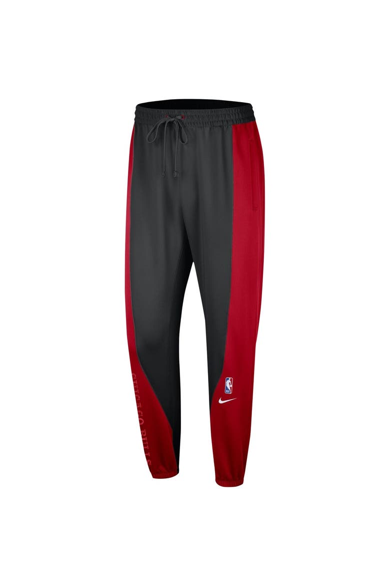 Men's Nike Red/Black Chicago Bulls 2023/24 Authentic Showtime Pants, Alternate, color, Red