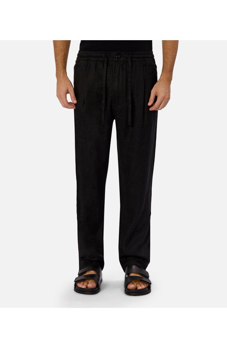 Industrie Australia The New Capri Linen Pant, Main, color, Yd Black