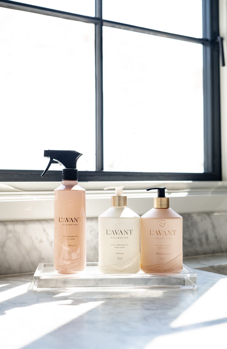 L'AVANT Collective Blushed Bergamot High Performing Dish Soap, Alternate, color, White