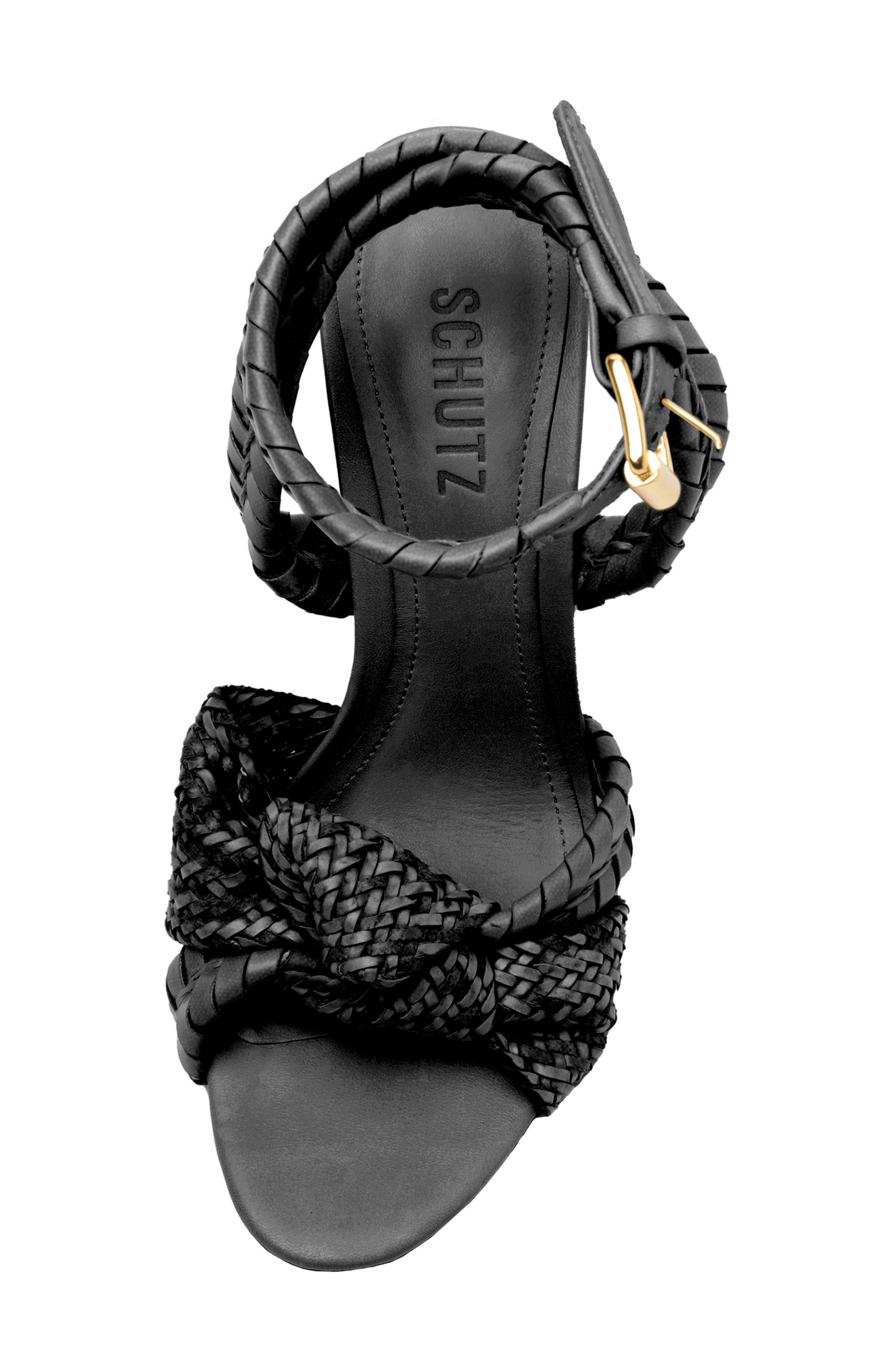 Schutz Khari Ankle Strap Sanndal, Alternate, color, 