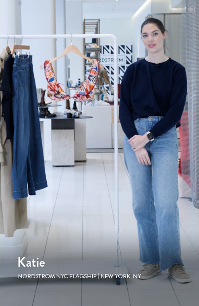 Bright Farm Linen Blend Bikini Top, sales video thumbnail