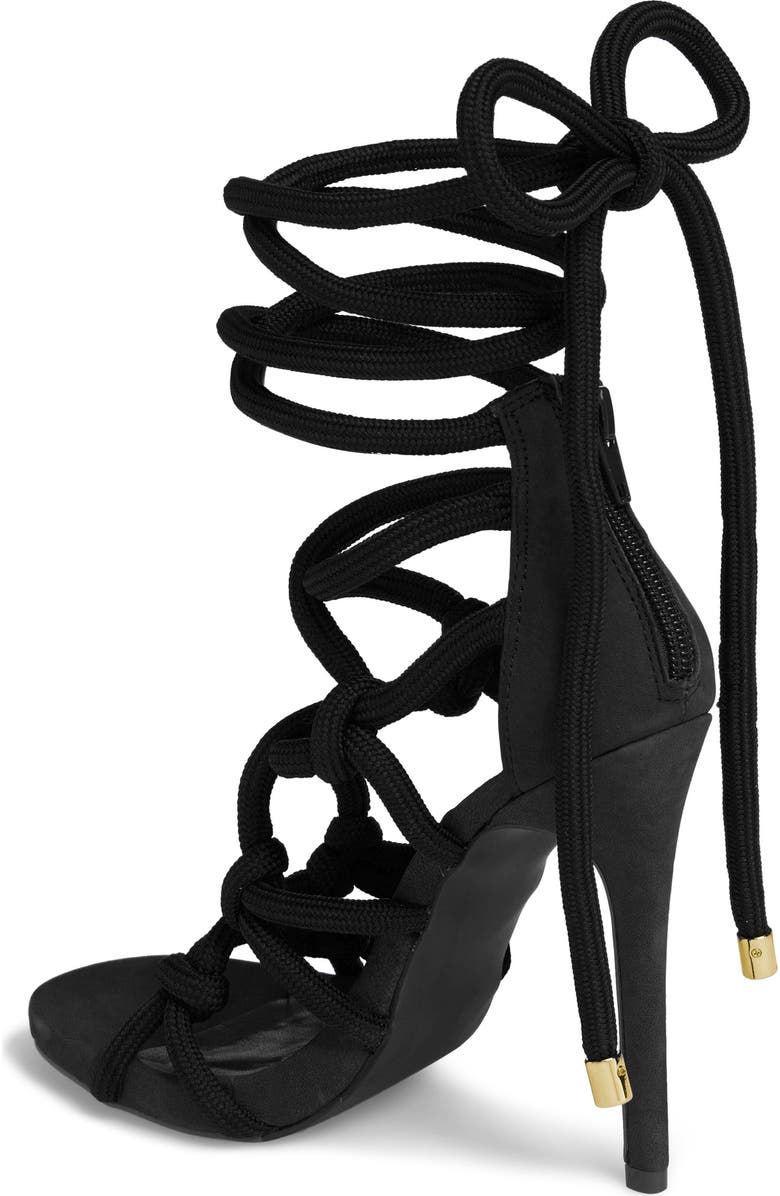 Steve Madden Dream Ankle Tie Sandal, Alternate, color,
