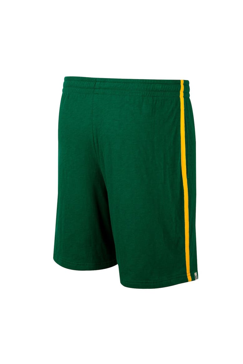 Men's Colosseum Green Baylor Bears Thunder Slub Shorts, Alternate, color, Green