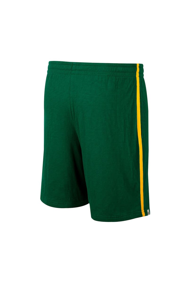 COLOSSEUM Men's Colosseum Green Baylor Bears Thunder Slub Shorts, Alternate, color, 
