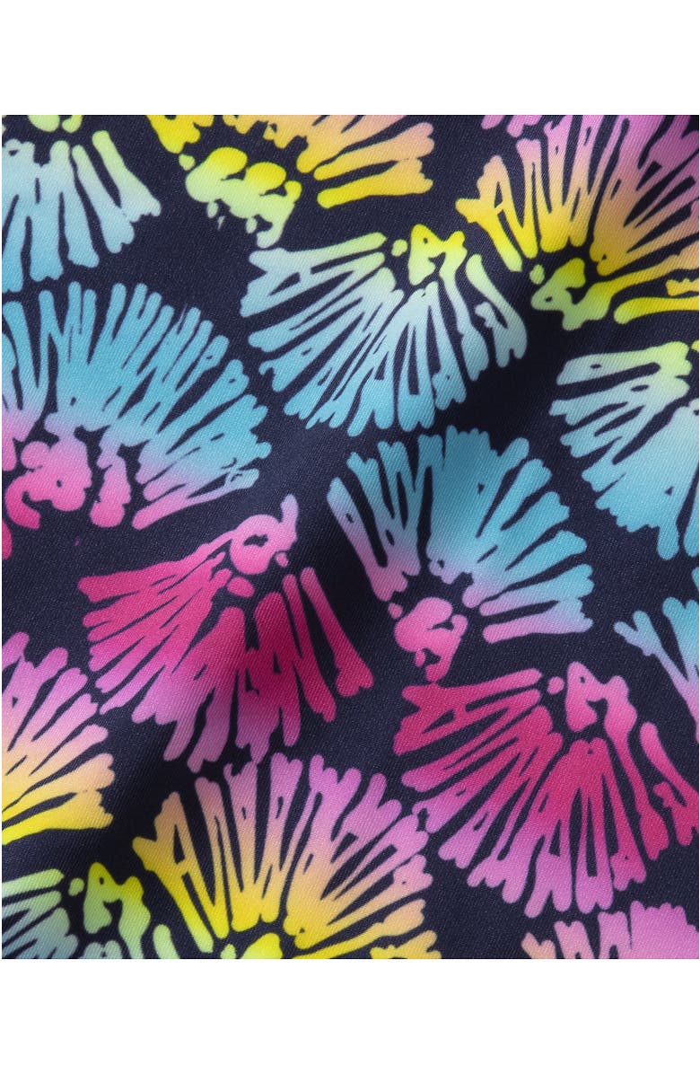 Lands' End Girls Chlorine Resistant Short Sleeve Rash Guard Swim Top and Bikini Set, Alternate, color, 