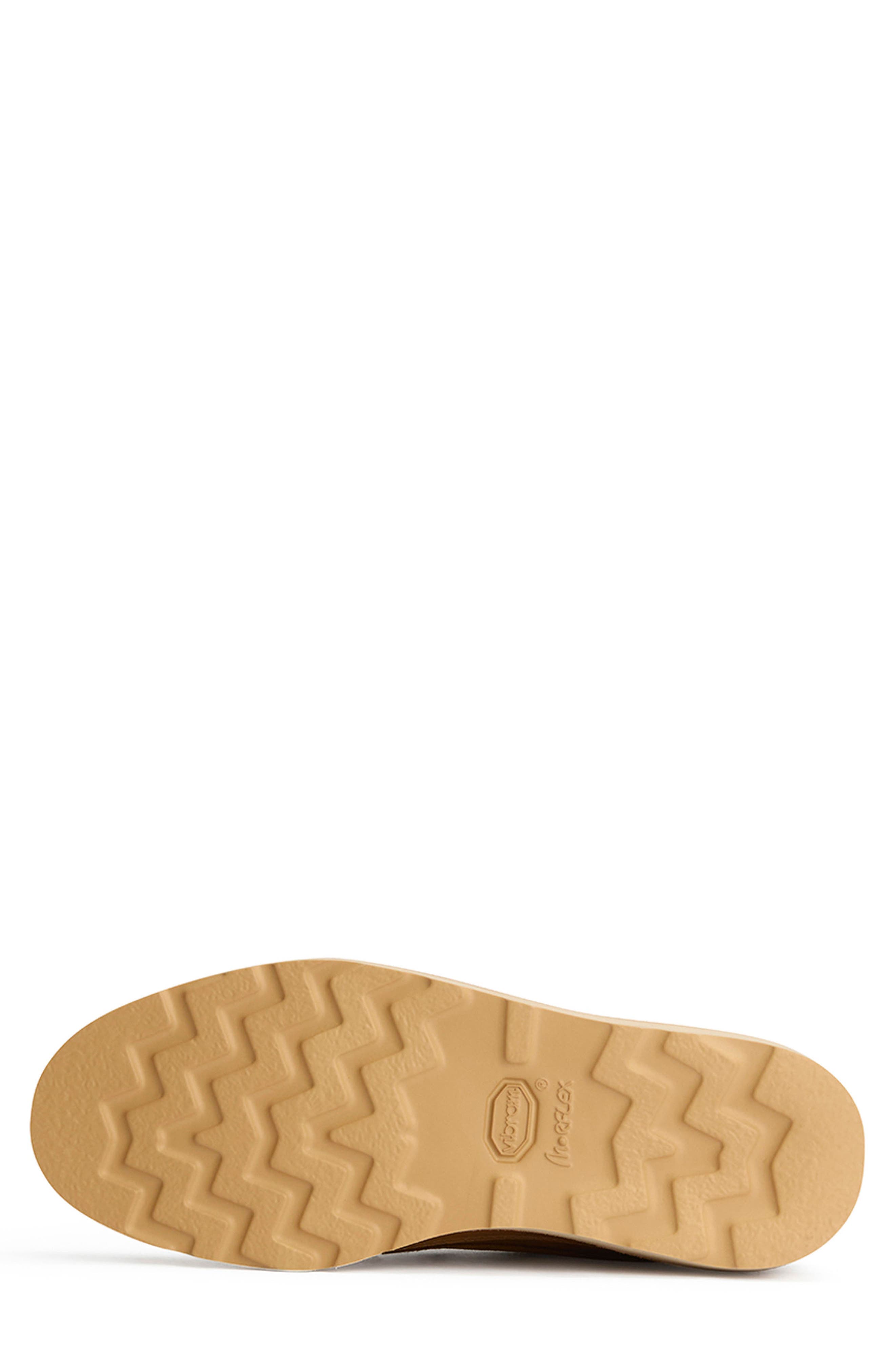 Barbour Grindon Lugged Kiltie Lace-Up Shoe, Alternate, color, Light Tan/ Chocolate