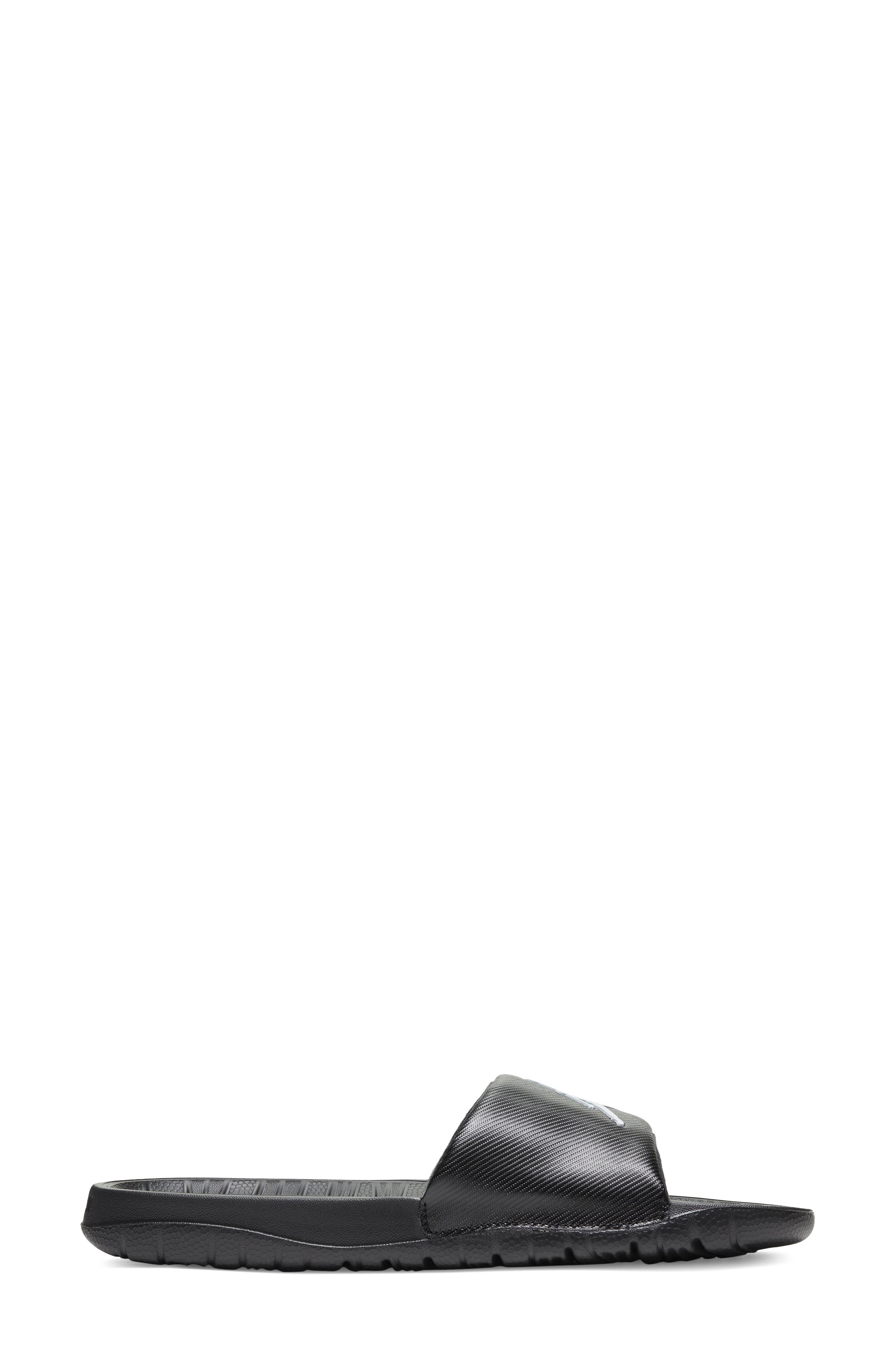 Nike Break Slide Sandal, Alternate, color, BLACK/ WHITE
