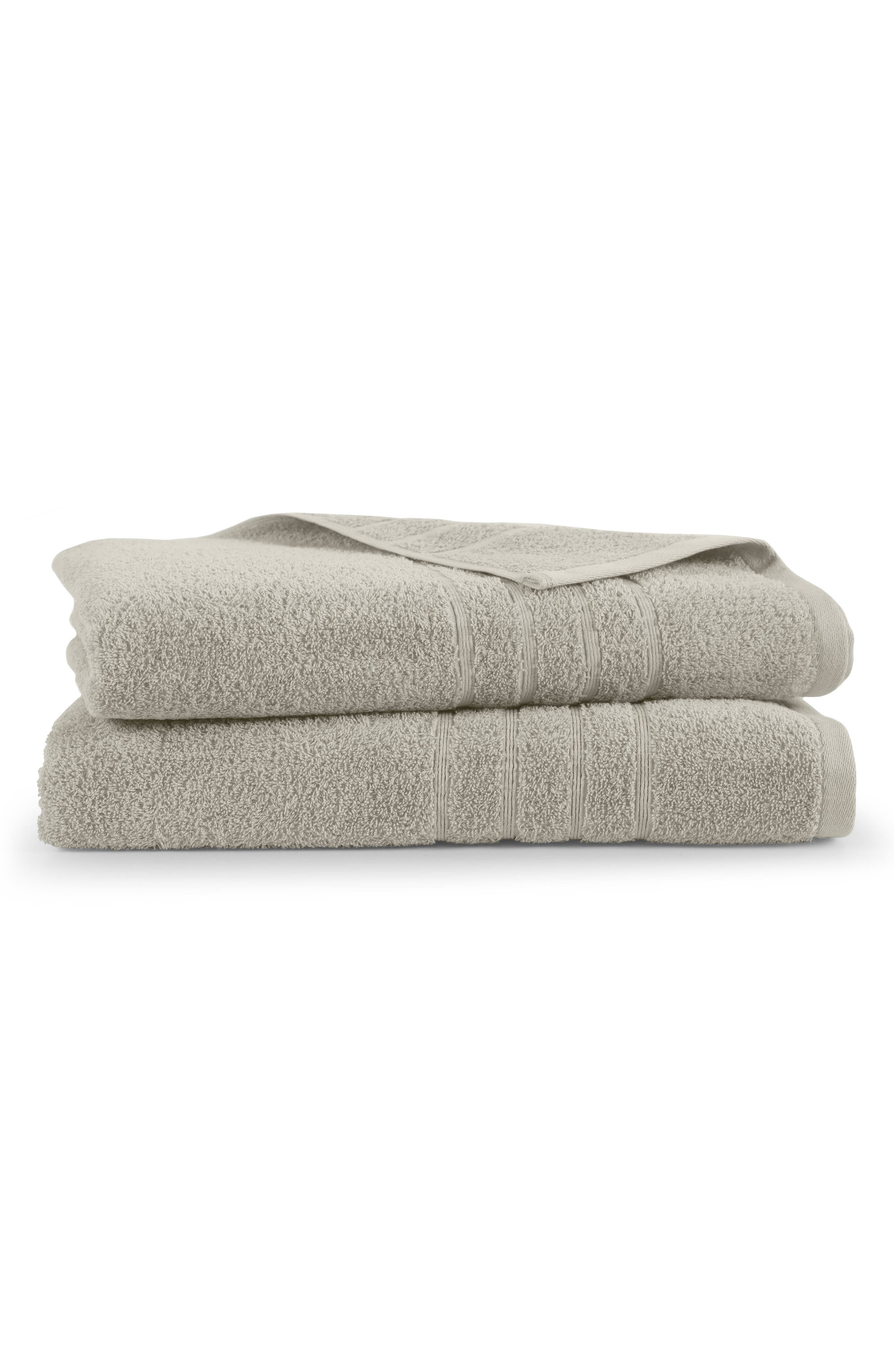 Martex Ultimate 2-pack Bath Towel Set In Gray