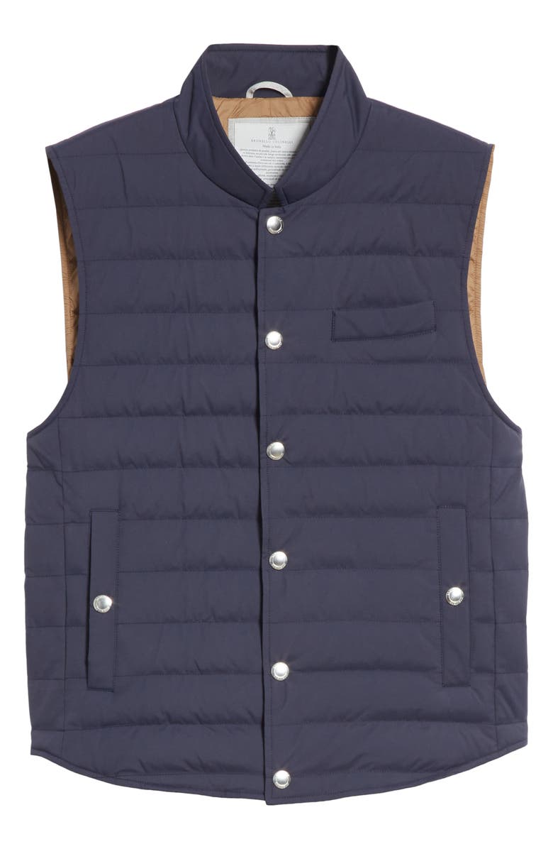 Brunello Cucinelli Quilted Nylon Vest, Alternate, color,
