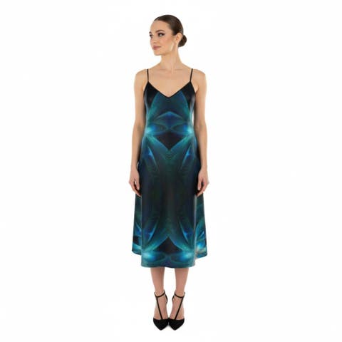 Machina Afrofuturism Halter Dress