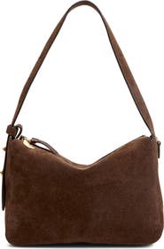 Clare V. Fleurine Suede Shoulder Bag