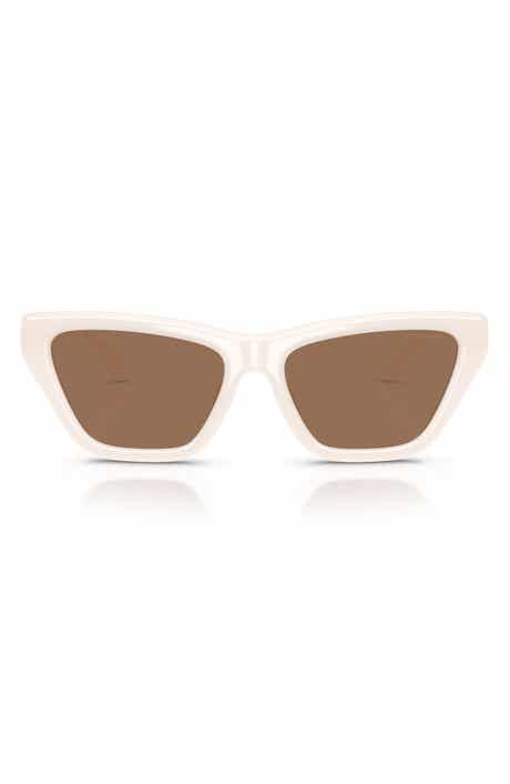 56mm Polarized Cat Eye Sunglasses