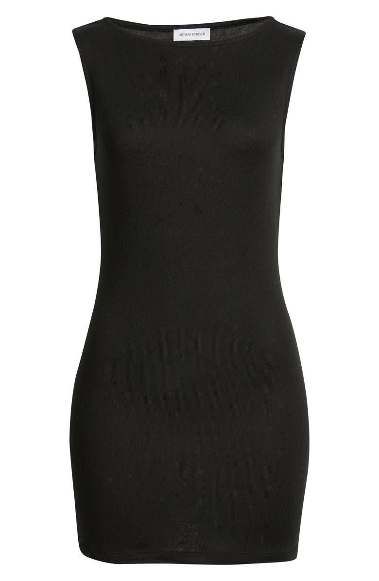 ARTLESS FOREVER '90s Sleeveless Body-Con Minidress, Alternate, color, Black