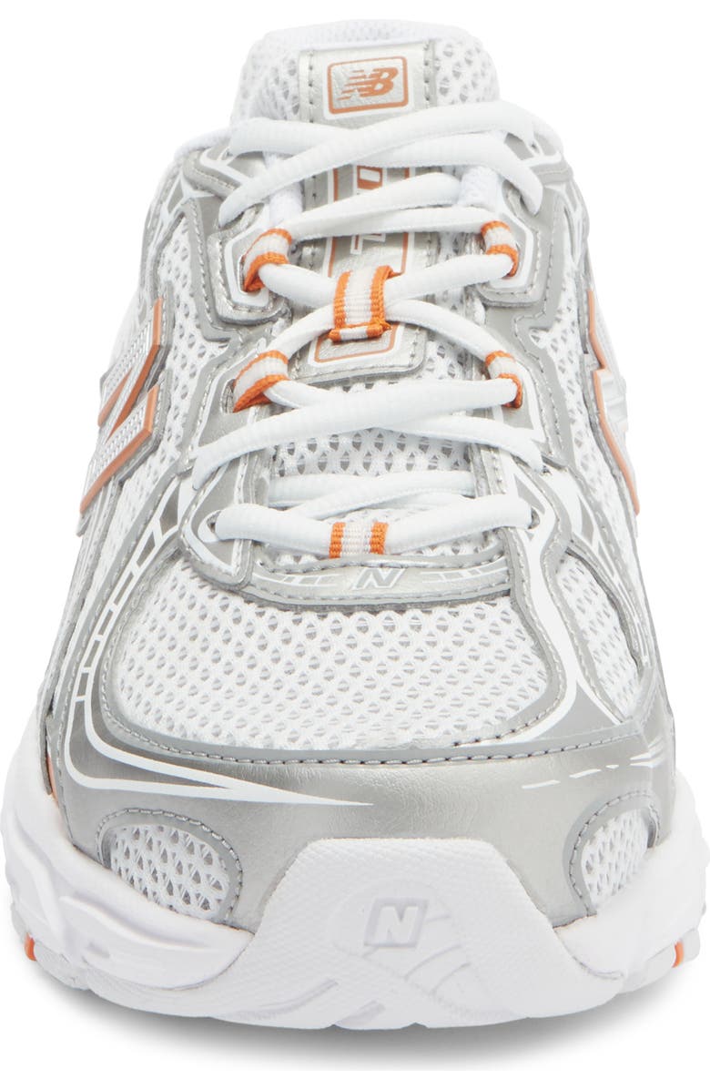 New Balance Gender Inclusive 740 Sneaker, Alternate, color, White/ Classic Orange