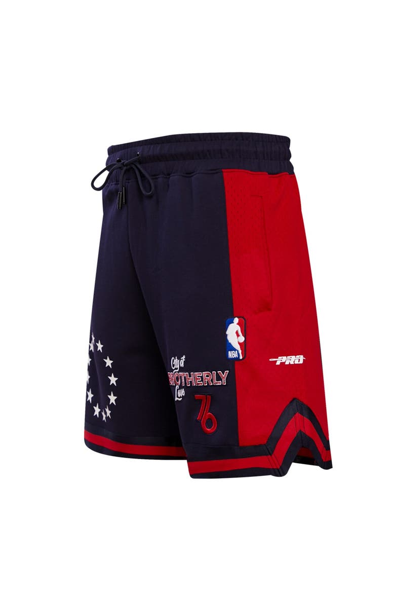Men's Pro Standard Navy Philadelphia 76ers 2023/24 City Edition DK Shorts, Alternate, color, Navy
