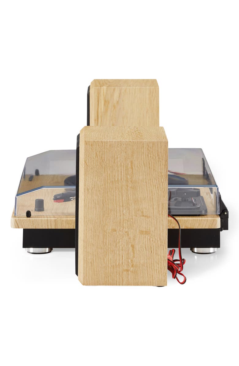 Crosley Radio Brio 3-Speed Turntable & Bookshelf Speakers Set, Alternate, color, Natural