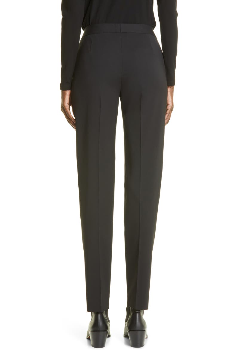 Irving Skinny Stretch Wool Pants, Alternate, color, BLACK