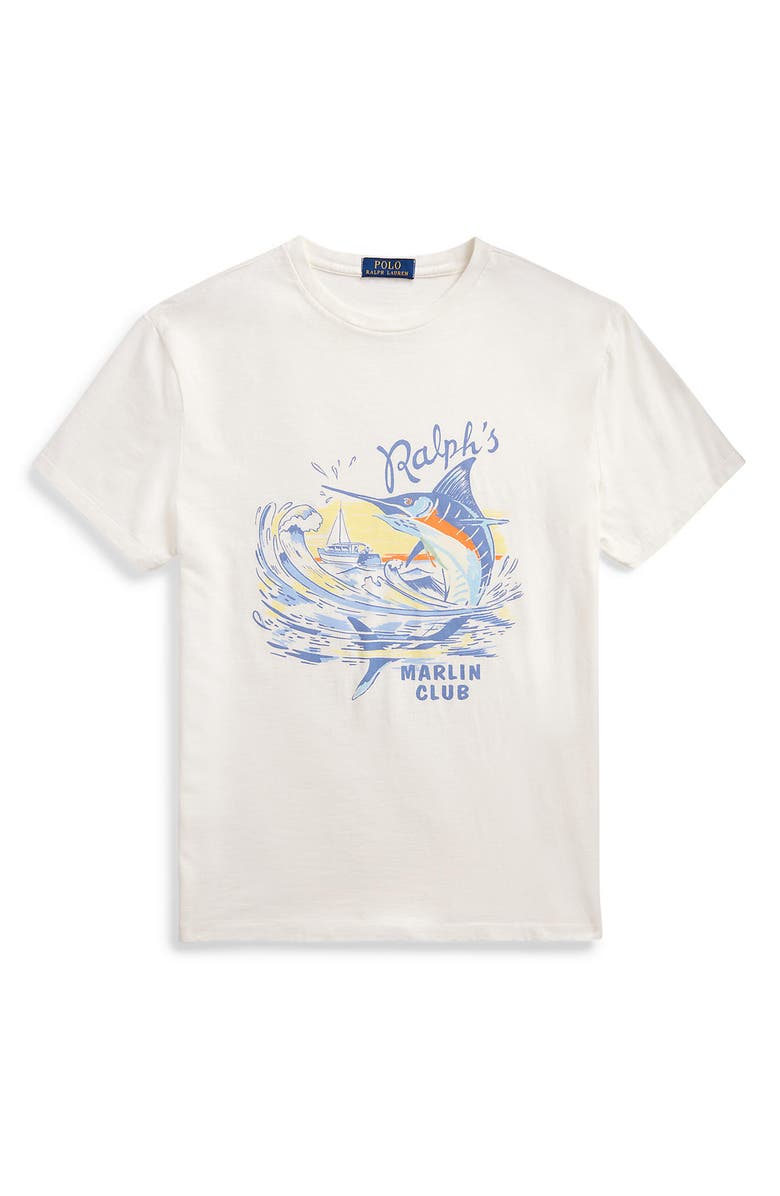 Polo Ralph Lauren Ralph's Marlin Club Cotton Graphic T-Shirt, Alternate, color, 