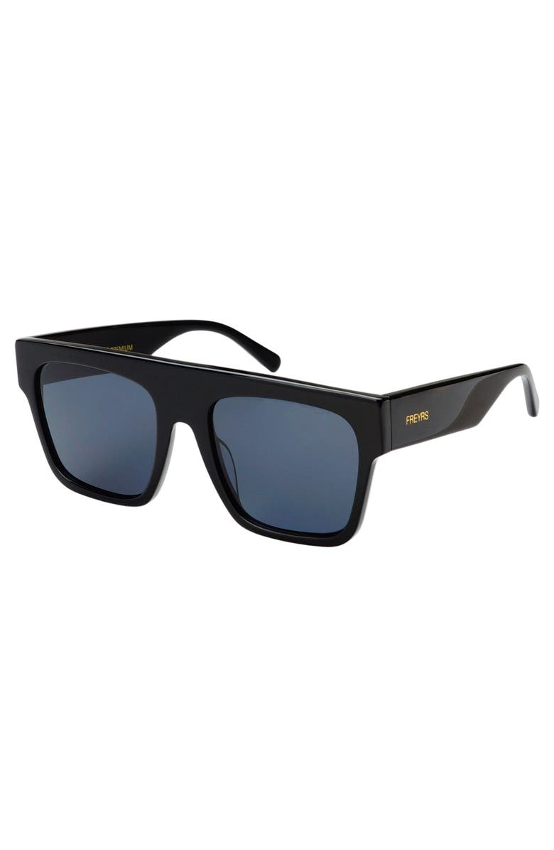 FREYRS Eyewear Madison Oversized Sunglasses, Alternate, color, Black