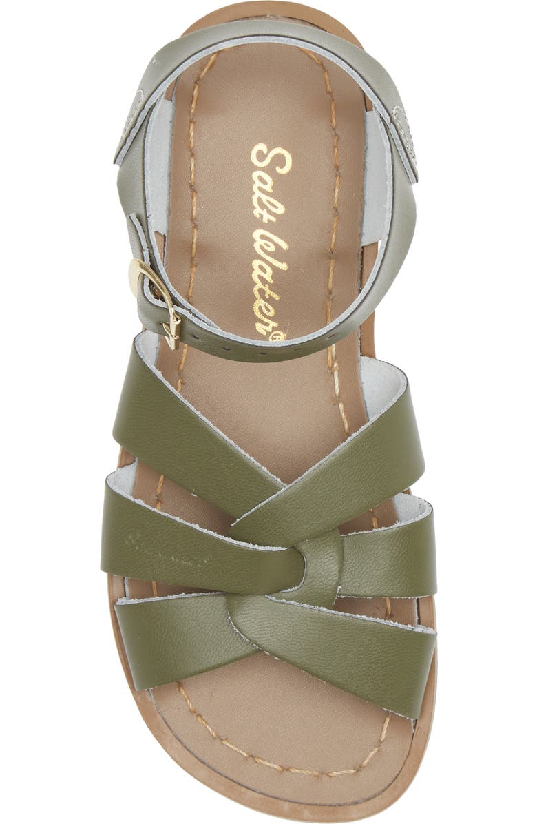 Salt Water Sandals by Hoy Kids' Salt Water Ankle Strap Sandal, Alternate, color,