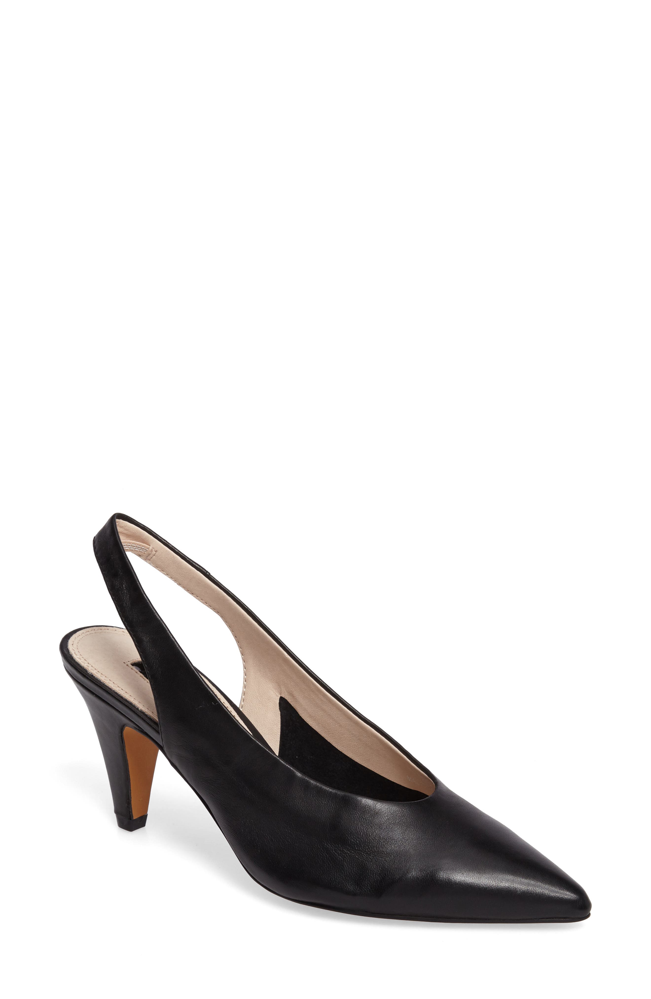 Topshop Jetset Slingback Pump, Main, color, 
