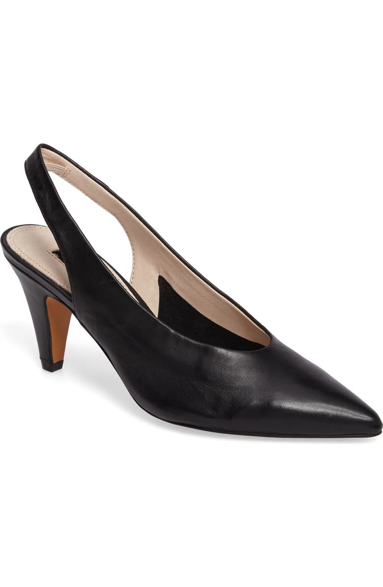 Topshop Jetset Slingback Pump, Main, color,