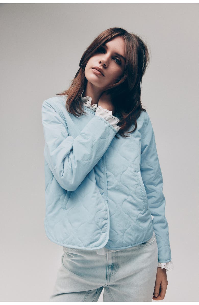 H&M Quilted Nylon Jacket, Alternate, color, 