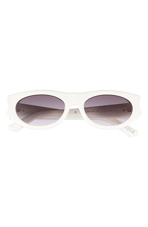 Glow B2I 53mm Oval Sunglasses